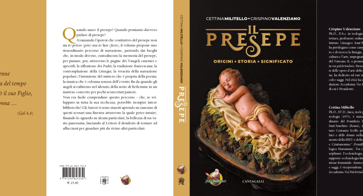 IN LIBRERIA IL LIBRO SUL PRESEPE DI CETTINA MILITELLO E CRISPINO VALENZIANO